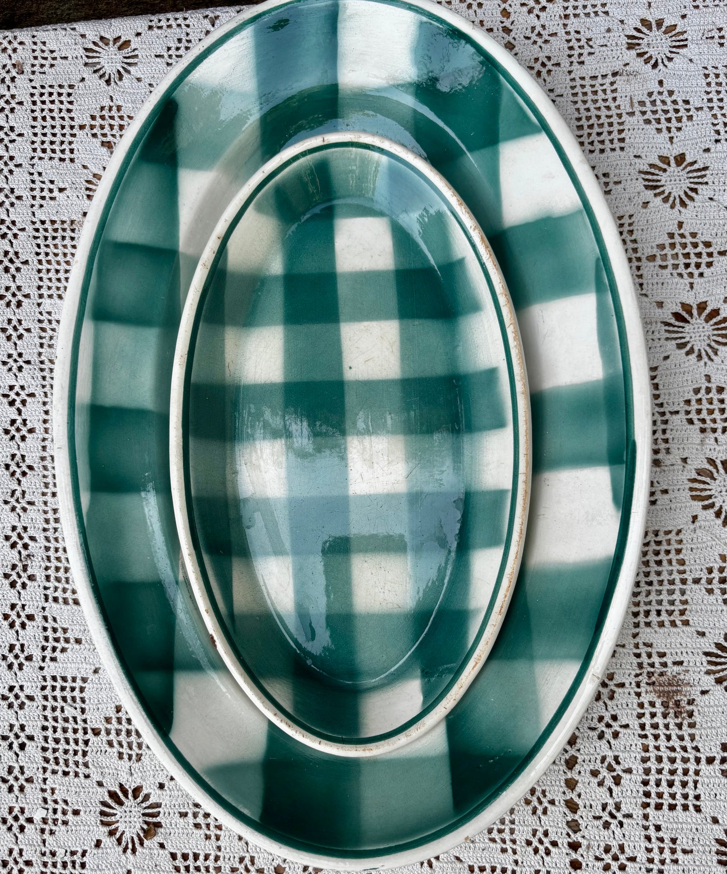 Plats Vichy vert Thonon Salins