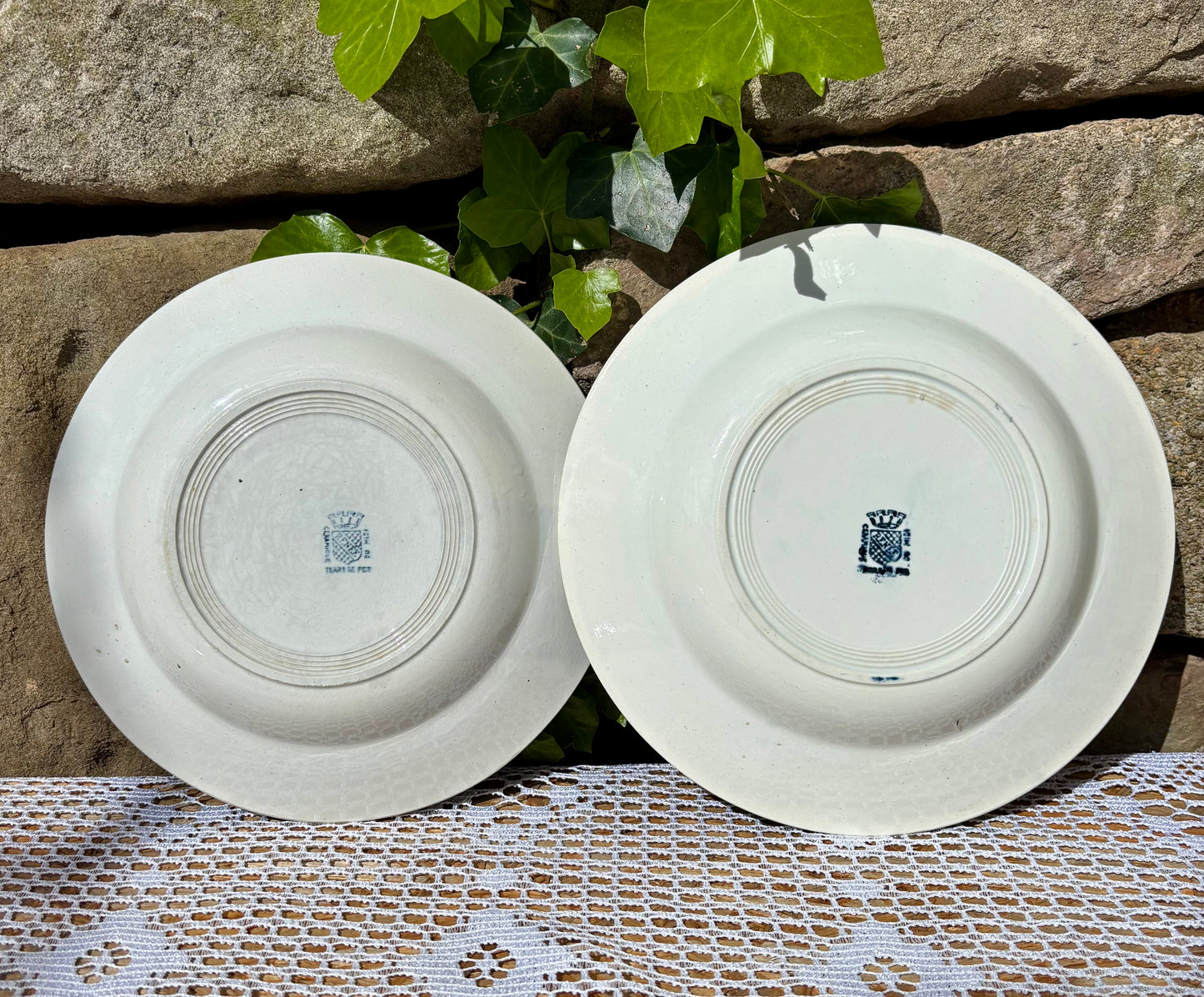 Assiettes Terre de Fer Renée