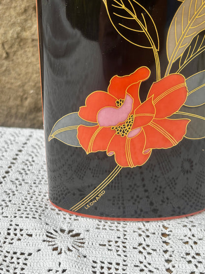 Vase Léonard Paris décor Tropica