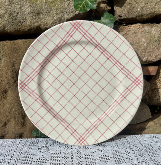 Assiette Gien motif Torchon