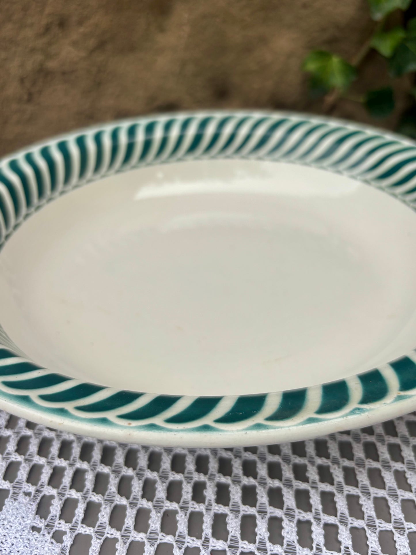 Plat Digoin Sarreguemines modèle Jacquot