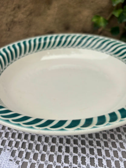 Plat Digoin Sarreguemines modèle Jacquot