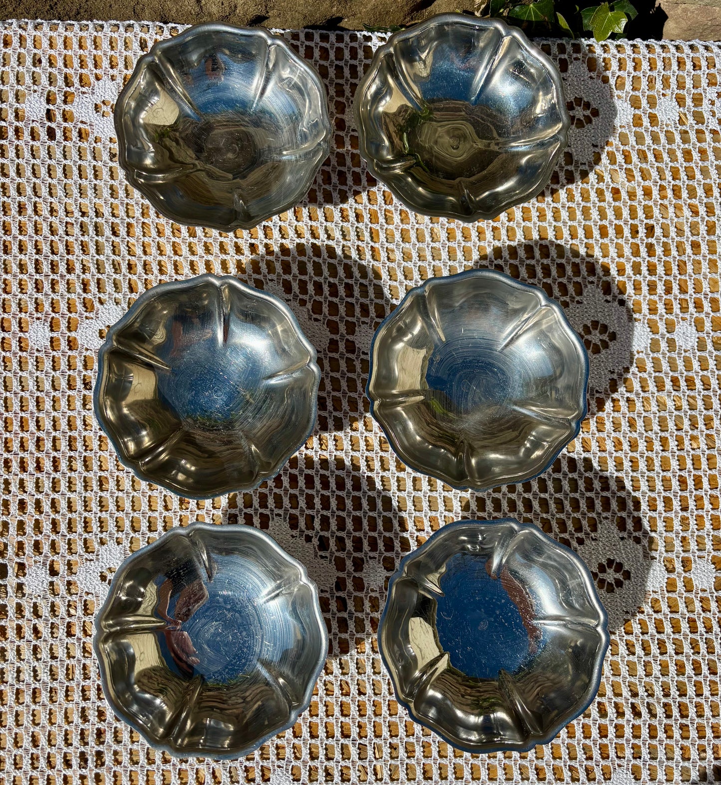 Coupes à glaces Guy Degrenne inox