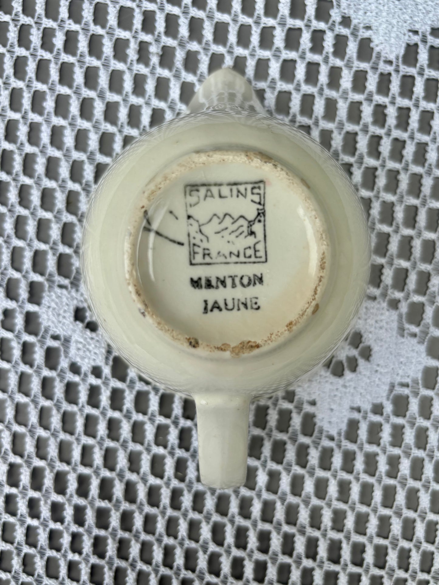 Pot à lait Menton Jaune Salins