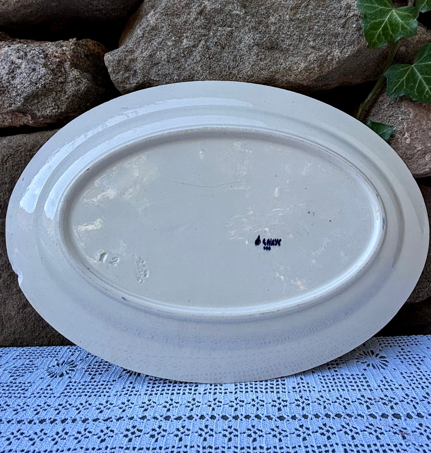 Ravier Longchamp en terre de fer