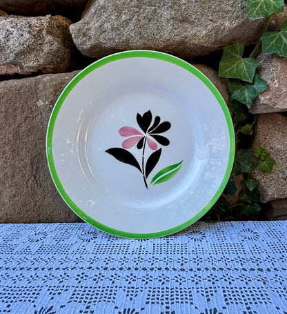 Assiette Digoin Sarreguemines modèle Rustique