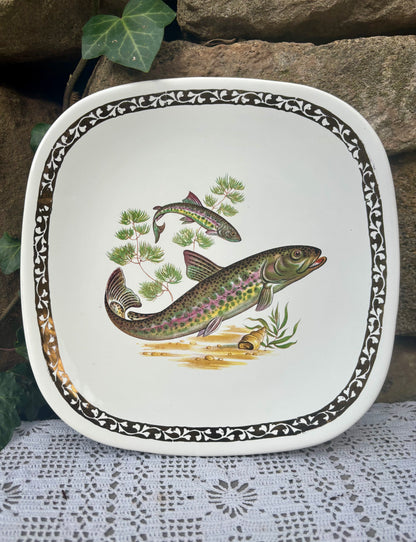 Assiettes poissons Longchamp