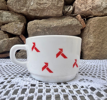 Tasse Arcopal motifs Origami