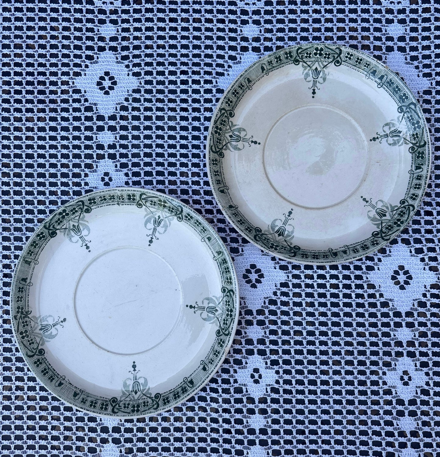 Sous tasses Digoin Modèle Verdun