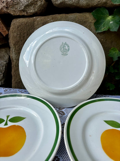 Assiettes Moulin des Loups pommes