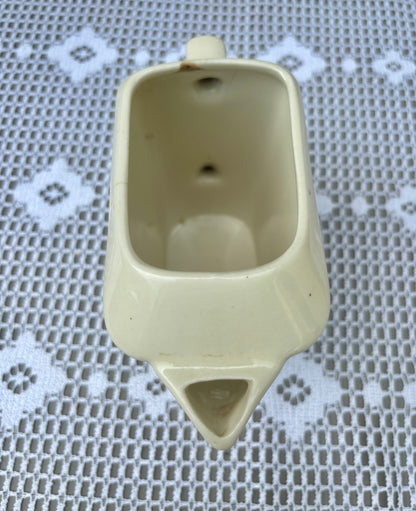 Pichet de bistrot en céramique blanc