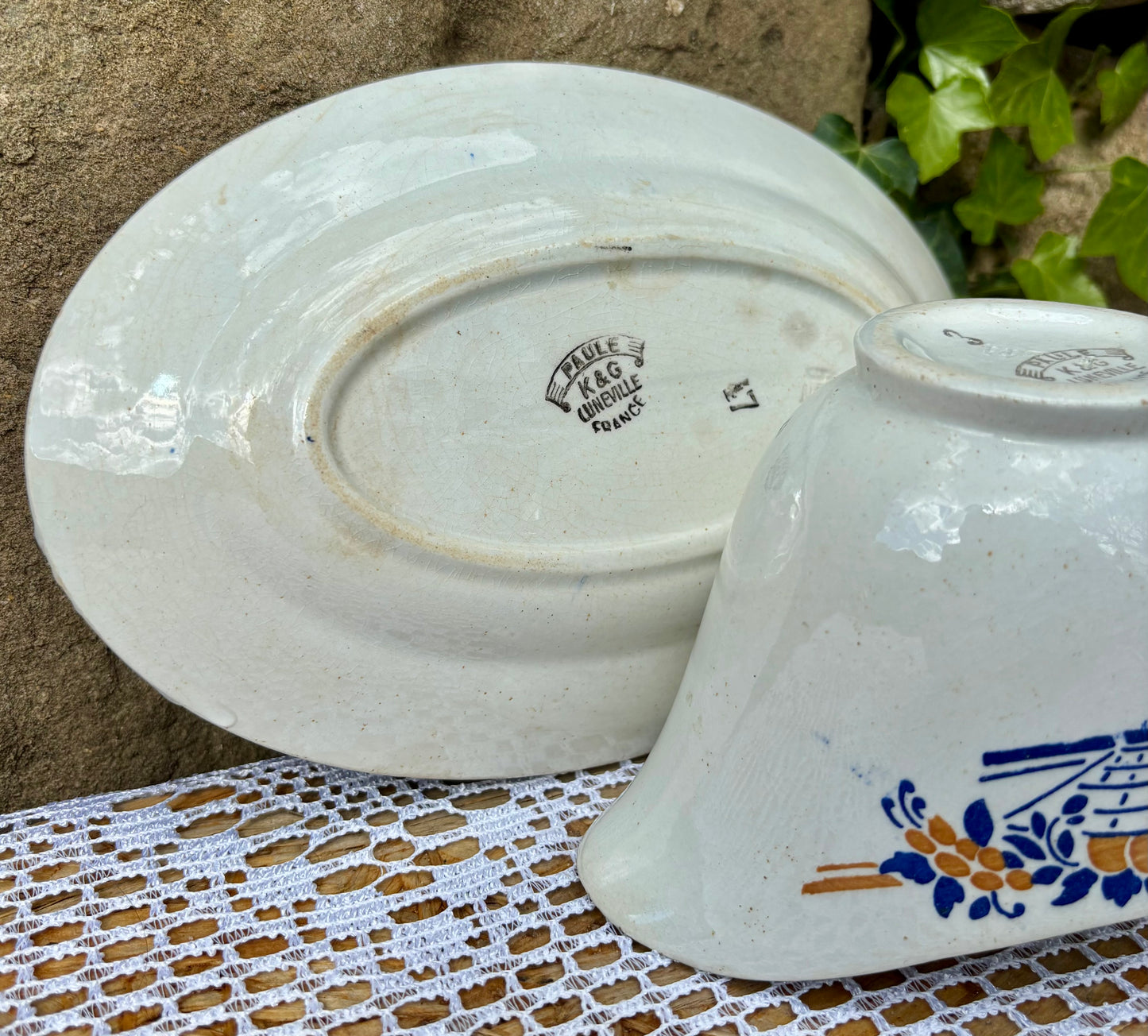 Saucière K&G Luneville modèle Paule