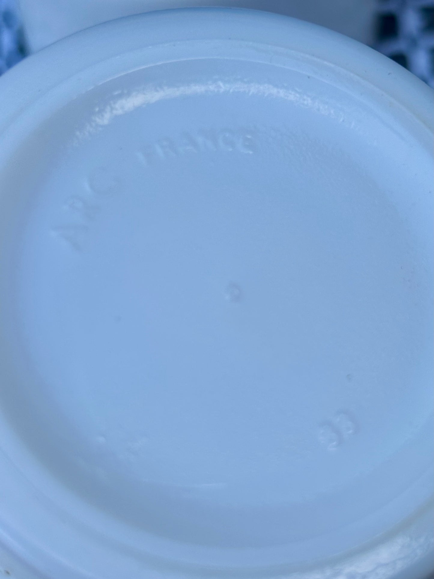 Tasses blanches Arcopal France