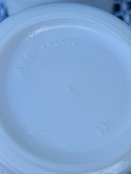 Tasses blanches Arcopal France