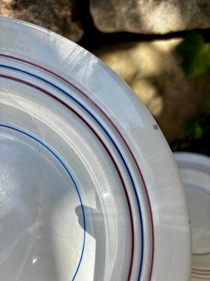 Assiettes Ceranord St Amand x5