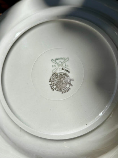 Assiettes Orchies Moulin des Loups x2