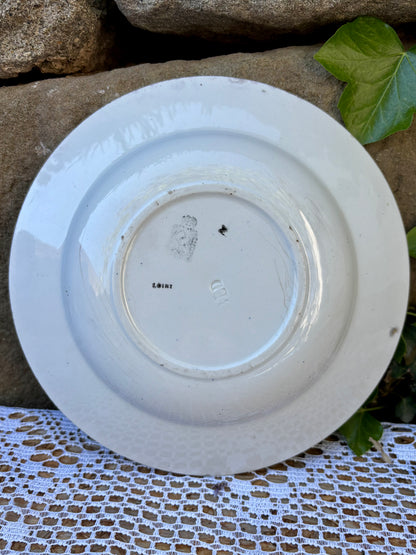 Assiette Niderviller modèle Loire