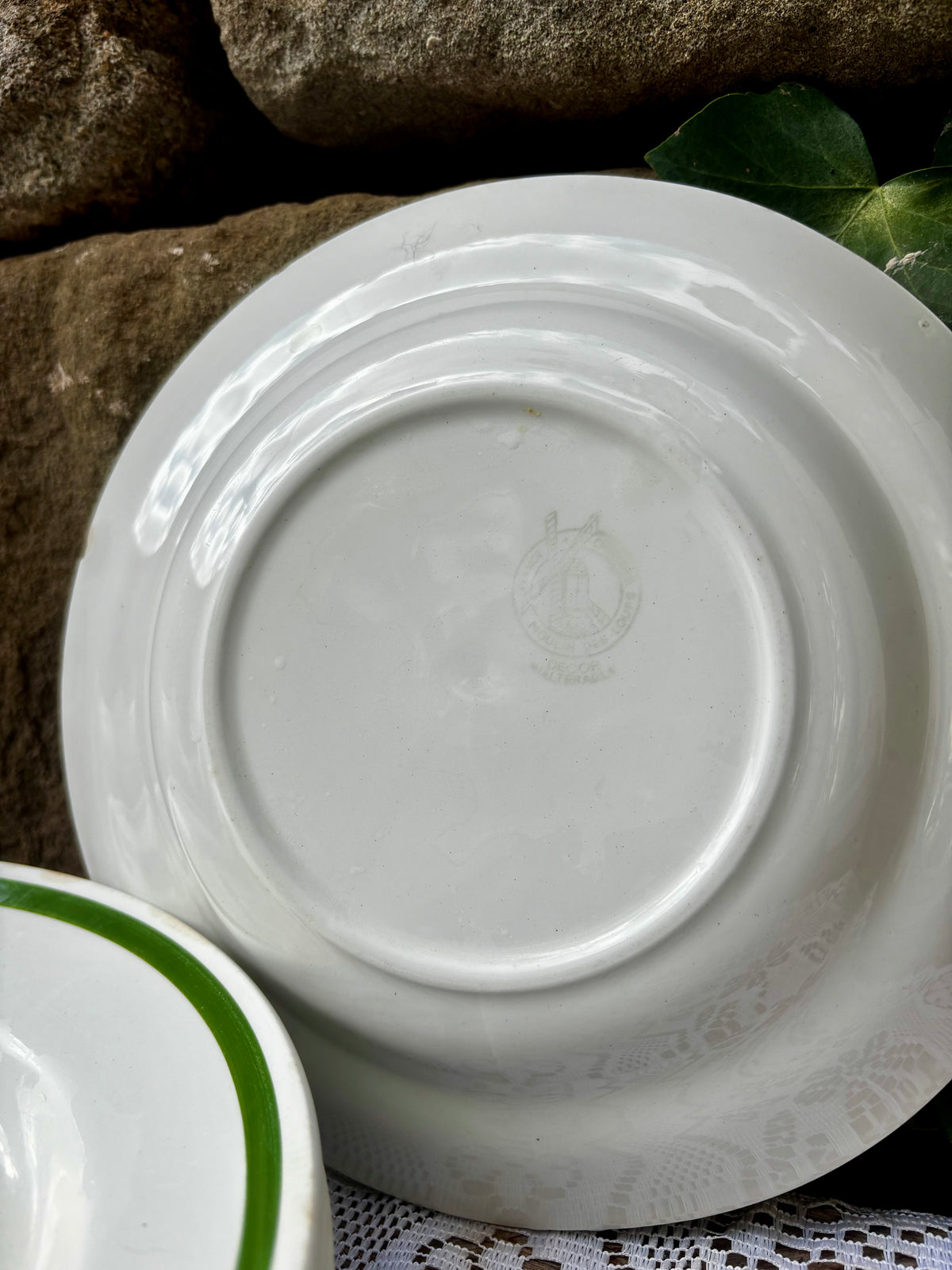 Assiettes creuses Moulin des Loups pommes