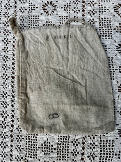 Petit sac en toile de jute