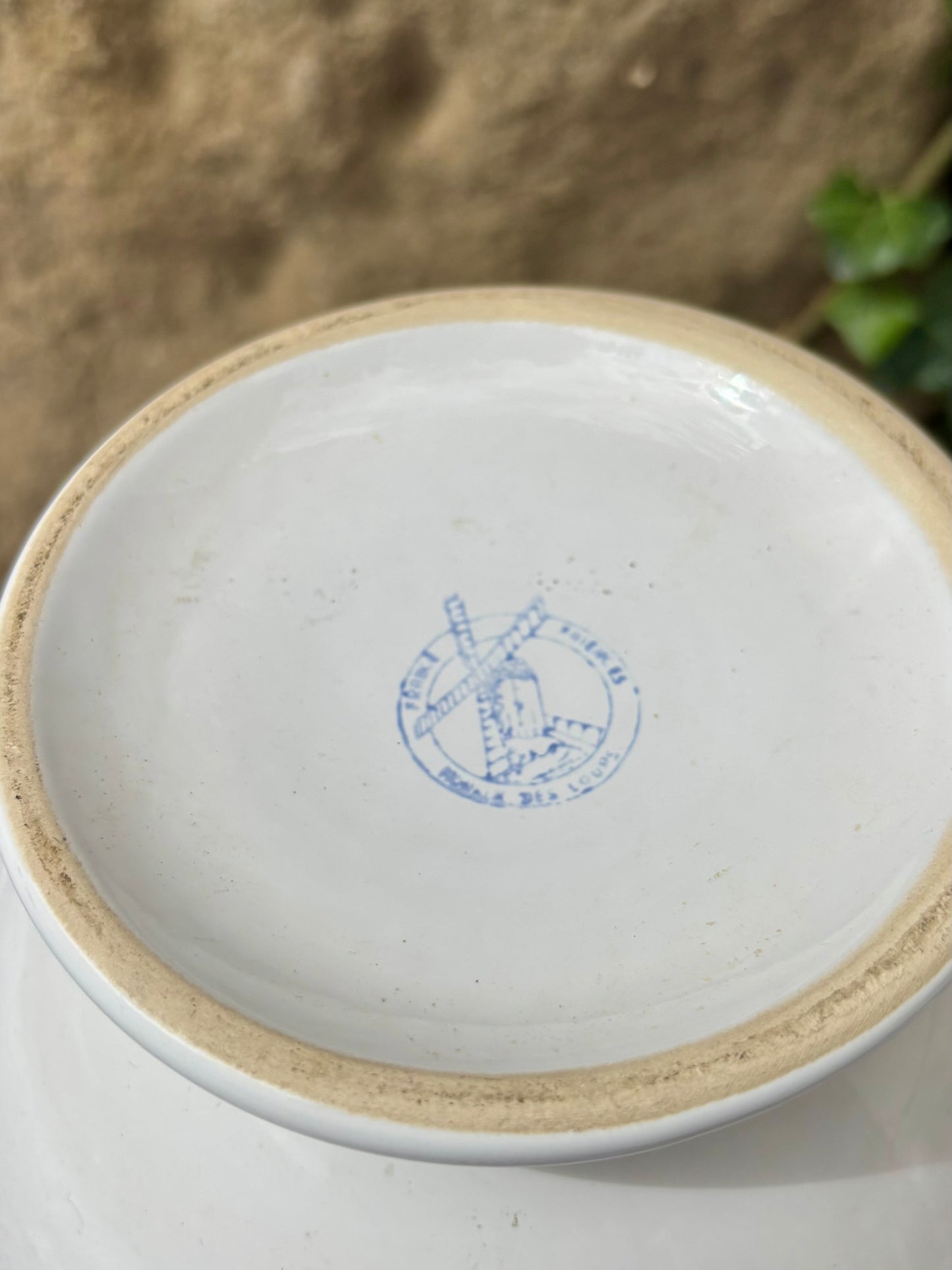 Vase Moulin des Loups décor coloré