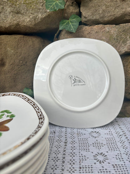 Assiettes poissons Longchamp