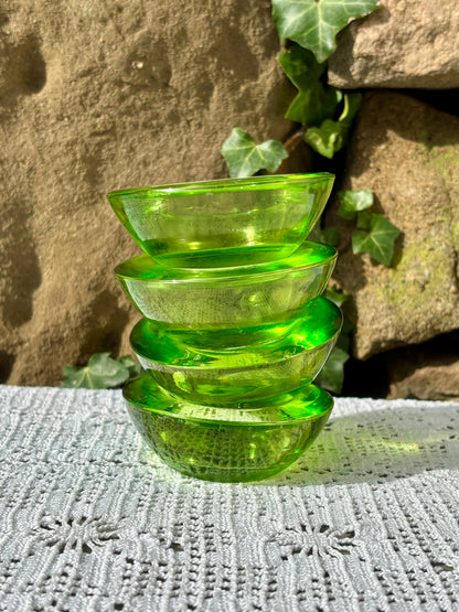 Bougeoirs photophores verts