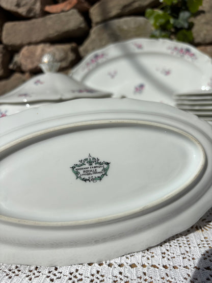 Service Ancienne Fabrique Royale de Limoges 19 pièces