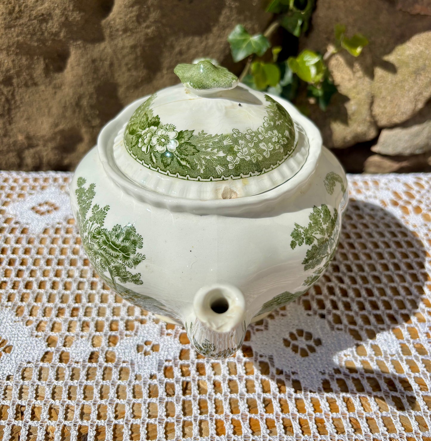 Théière anglaise Adams décorative