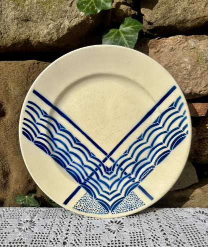 Assiette Badonviller Orival 1900