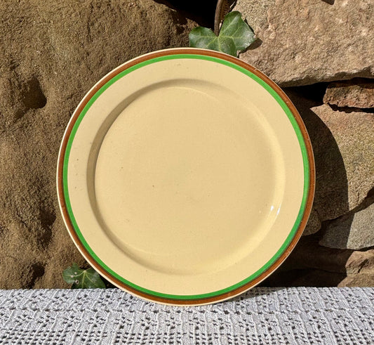 Assiette à dessert vintage manufacture Longchamp