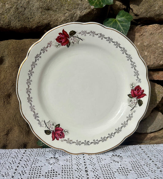 Assiette vintage Sarreguemines modèle Harry