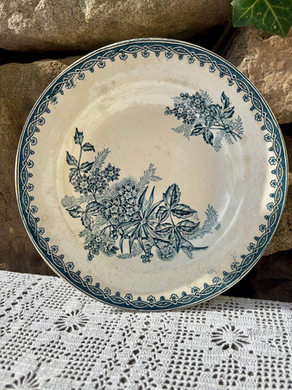 Assiette St Amandinoise St Amand Margot vintage