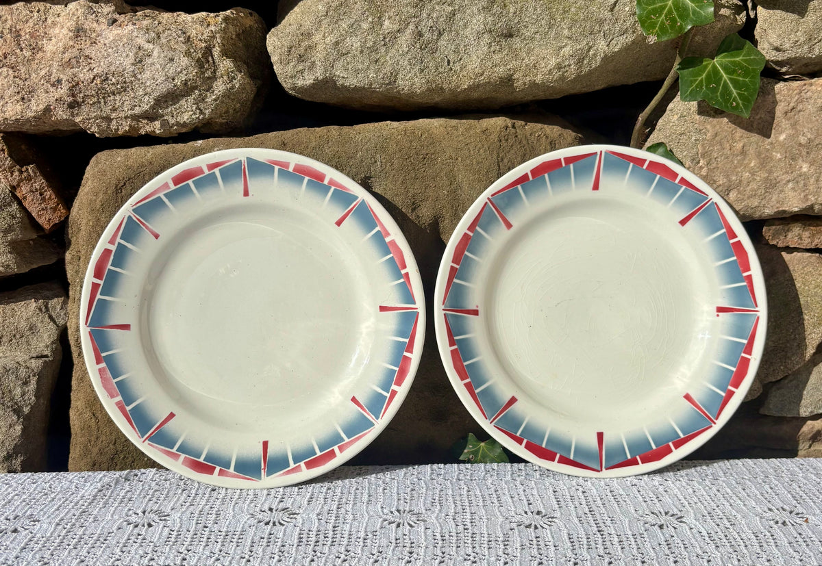 Assiettes Ceranord St Amand boulingrin 