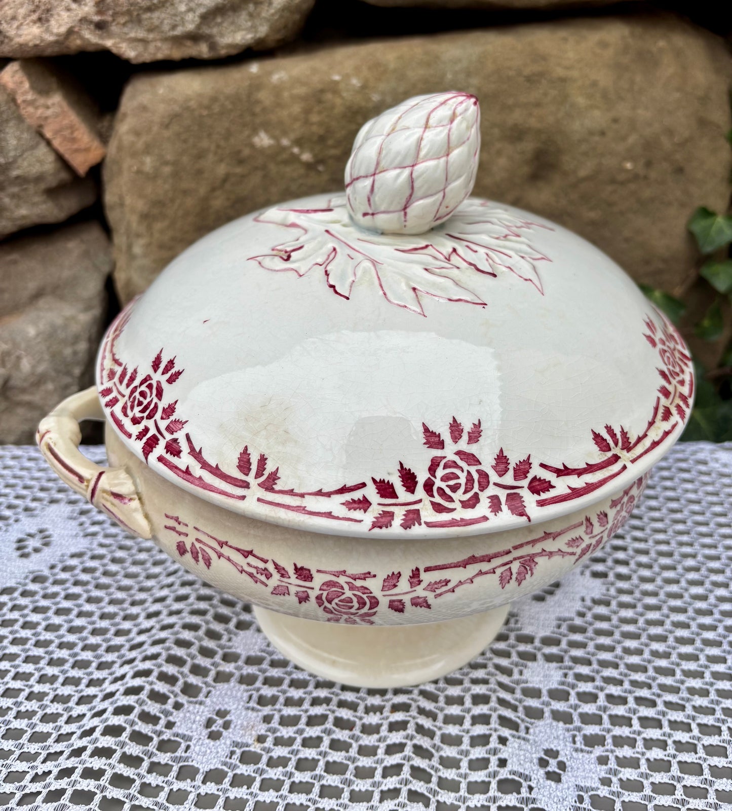 Soupière Faïencerie d’Onnaing