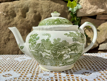 Théière anglaise Adams décorative
