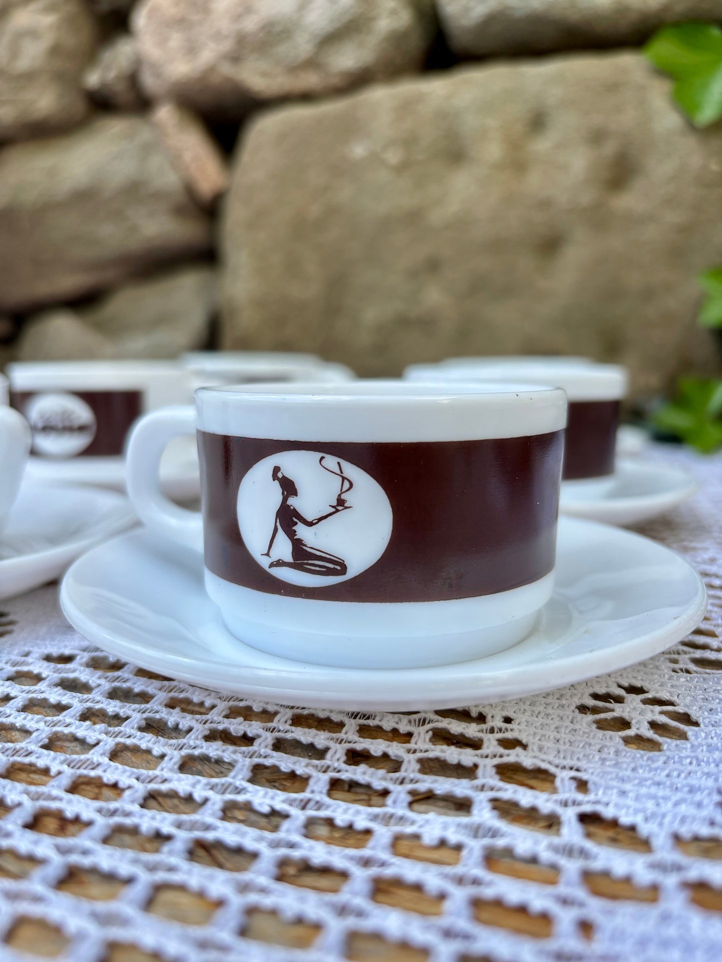 Tasses à café Arcopal pour Cafés Louis