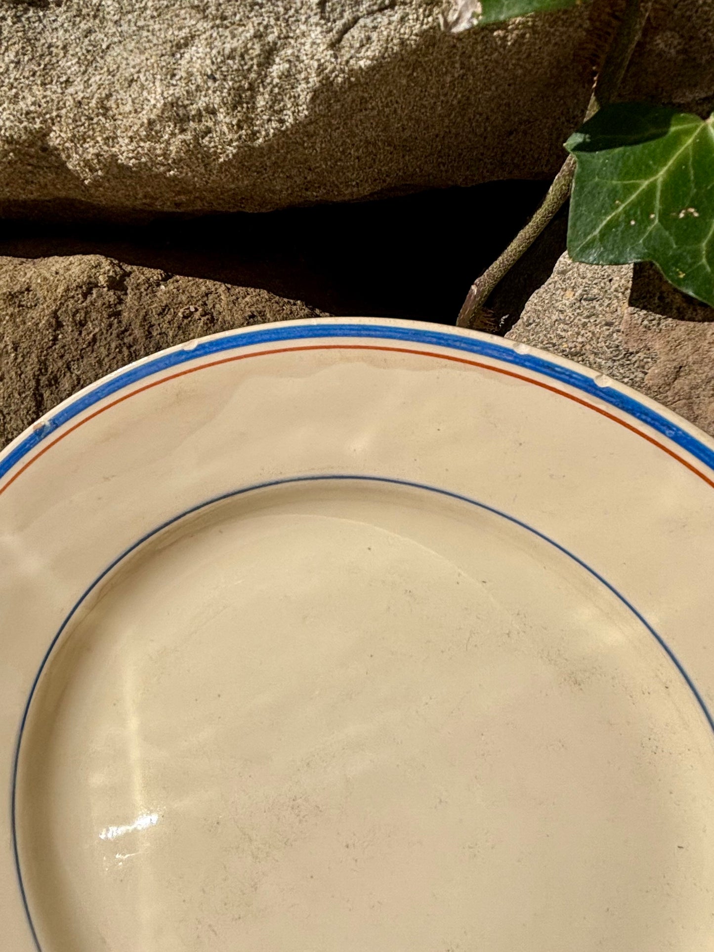 Assiettes Orchies Moulins des Loups modèle Louvois