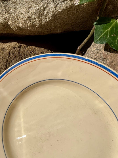 Assiettes Orchies Moulins des Loups modèle Louvois