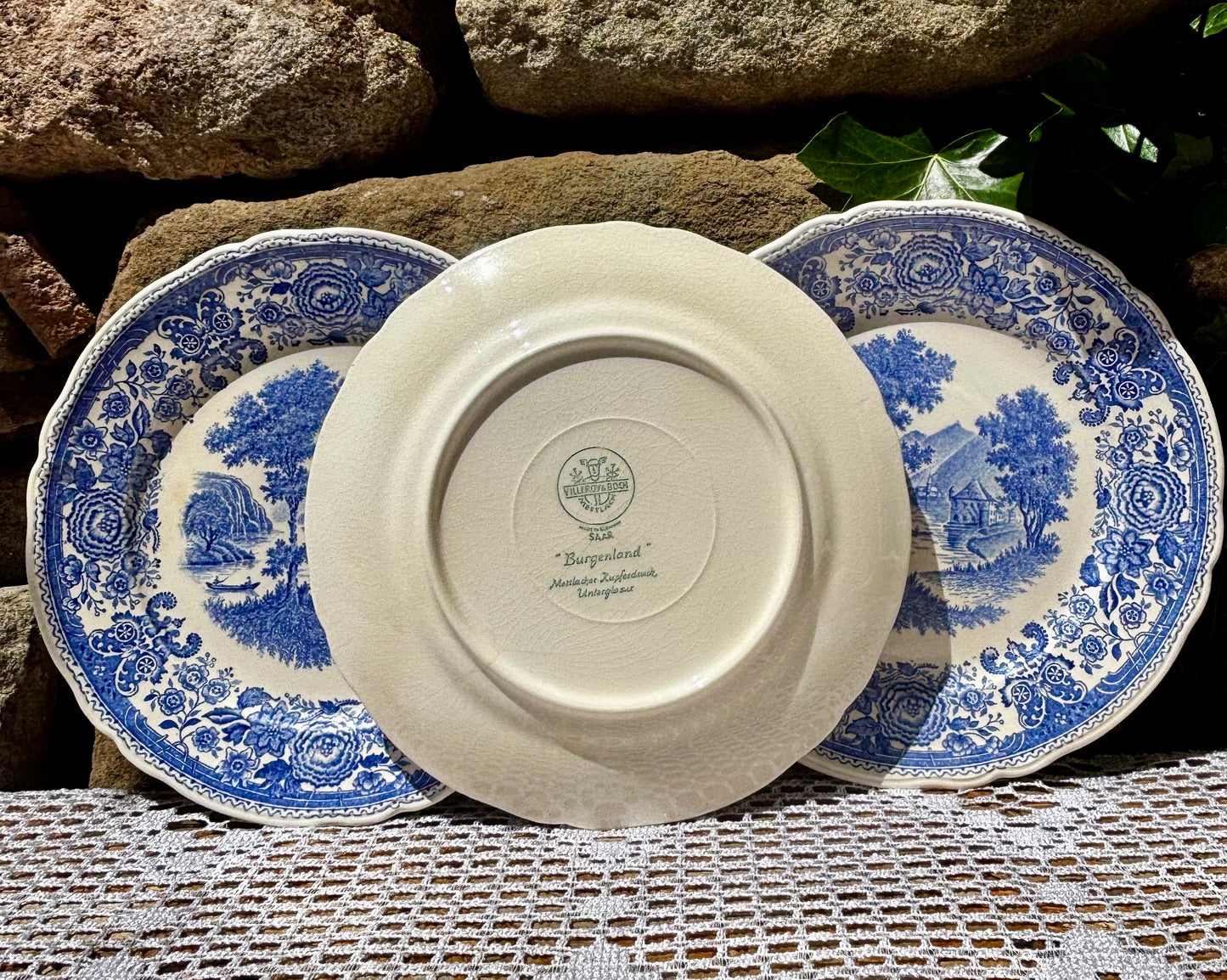 Assiettes Villeroy & Boch modèle Burgenland