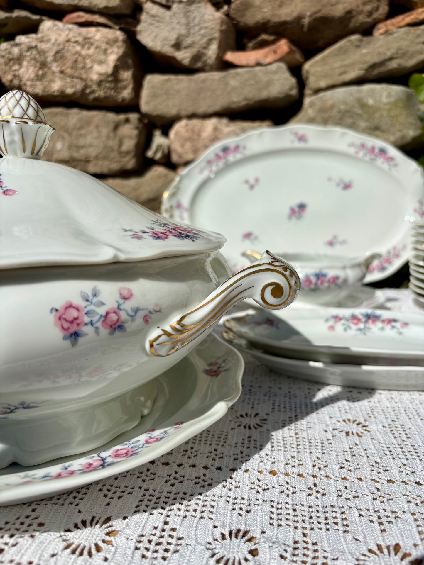 Service Ancienne Fabrique Royale de Limoges 19 pièces