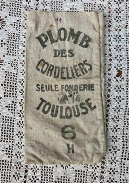 Petit sac en toile de jute