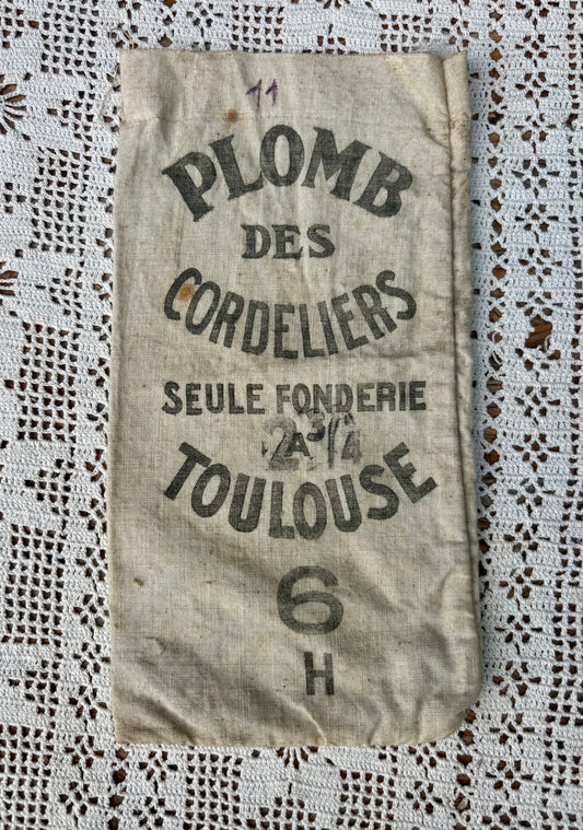 Petit sac en toile de jute