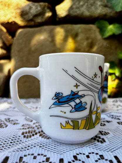 Duo de tasses Arcopal Goldorak
