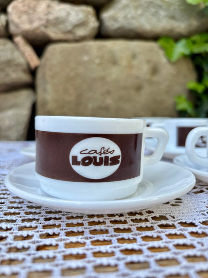 Tasses à café Arcopal pour Cafés Louis