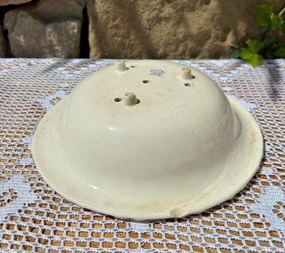 Plat égouttoir en barbotine Francesco Guarino