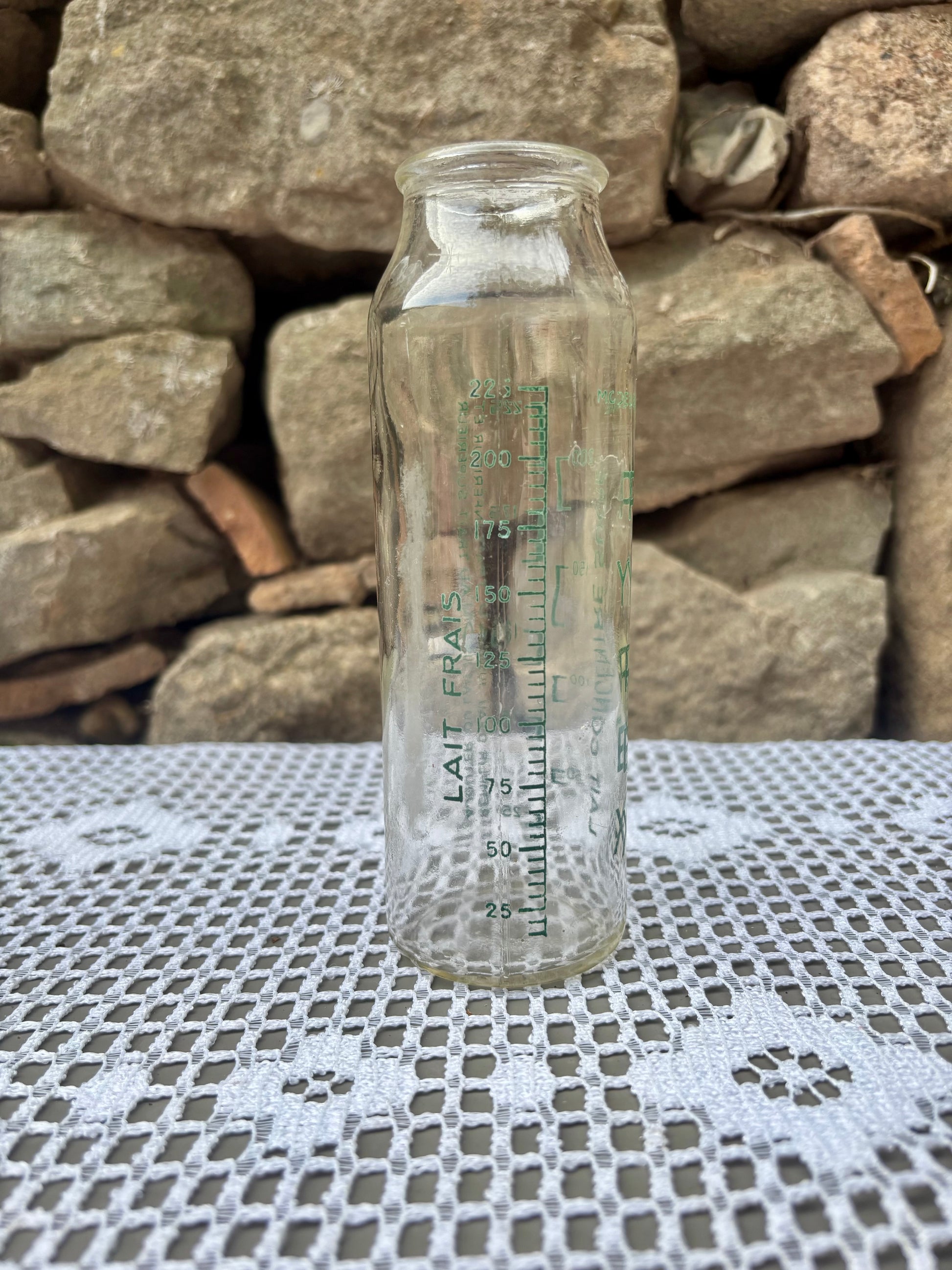 Biberon Pyrex vintage verre 1950 collection 