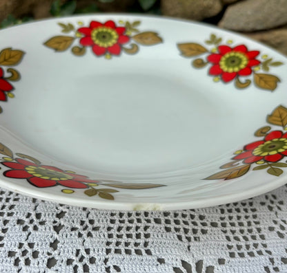 Assiette Seltmann Weiden décor floral