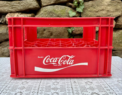 Coca cola vintage rouge caisse 