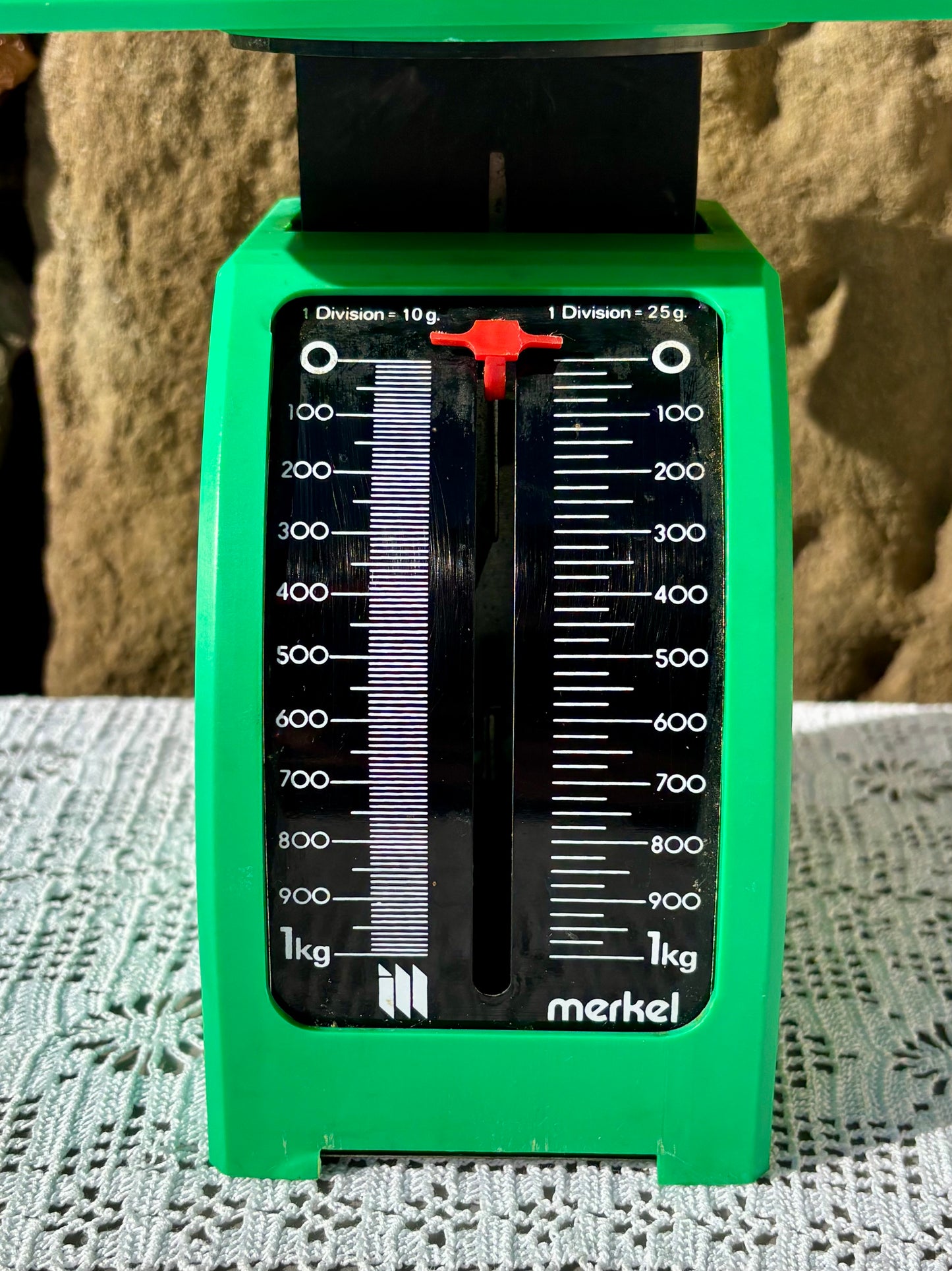 Balance Merkel vert vif