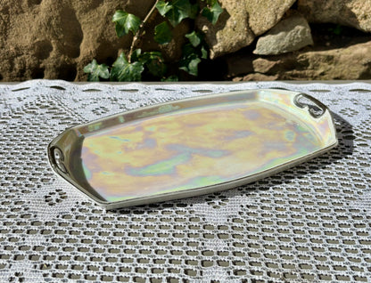 Plateau porcelaine nacrée